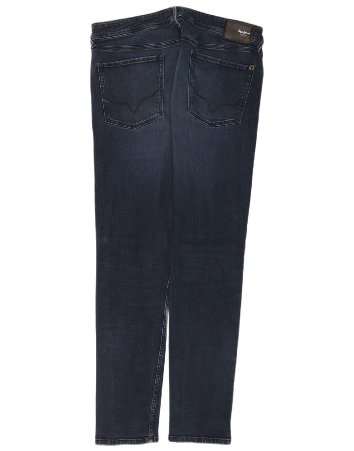 PEPE Jeans Mens Slim Jeans W36 L33 Navy Blue