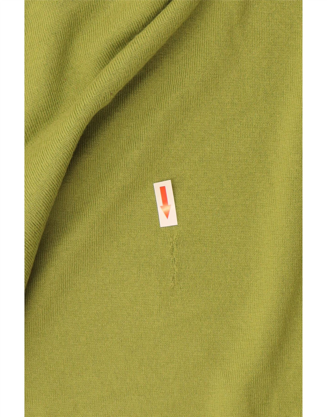 Hackett Mens V-Neck Jumper Sweater Medium Green Merino Wool