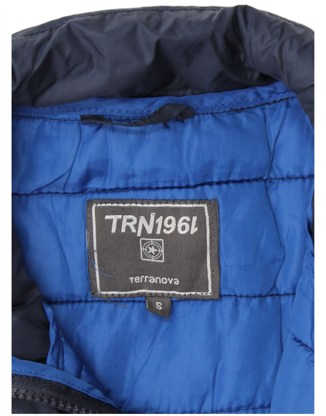 TERRANOVA Womens Padded Jacket UK 10 Small Navy Blue Polyamide