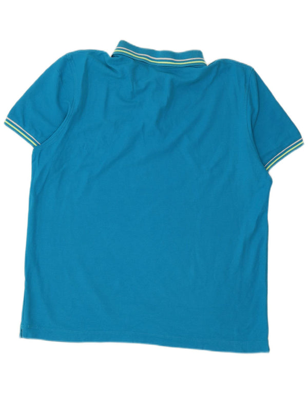 LOTTO Mens Polo Shirt XL Blue