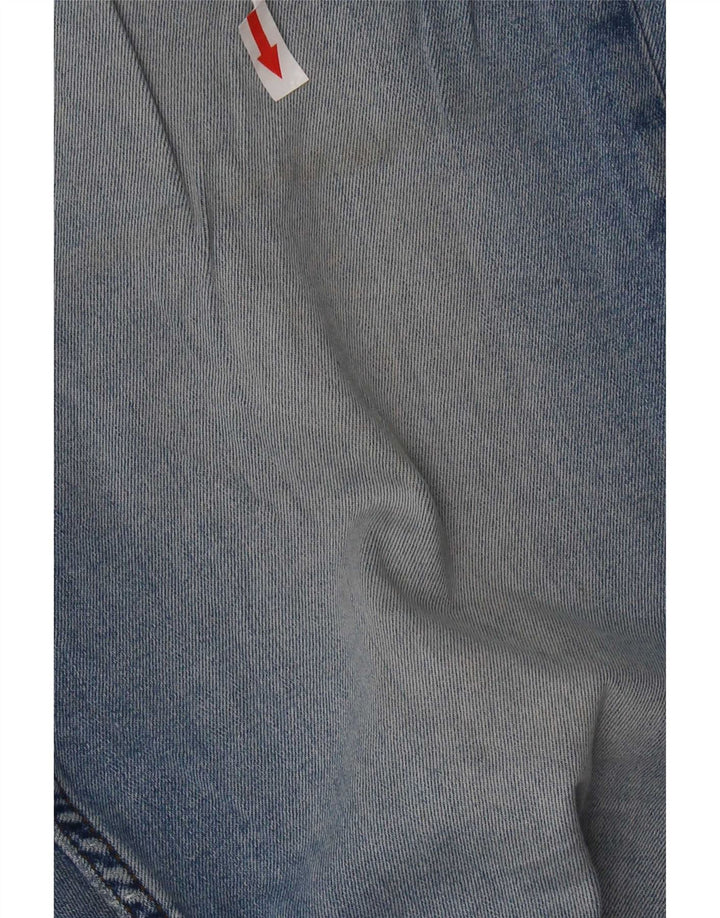 Crew Clothing Mens Straight Jeans W32 L31 Blue Cotton