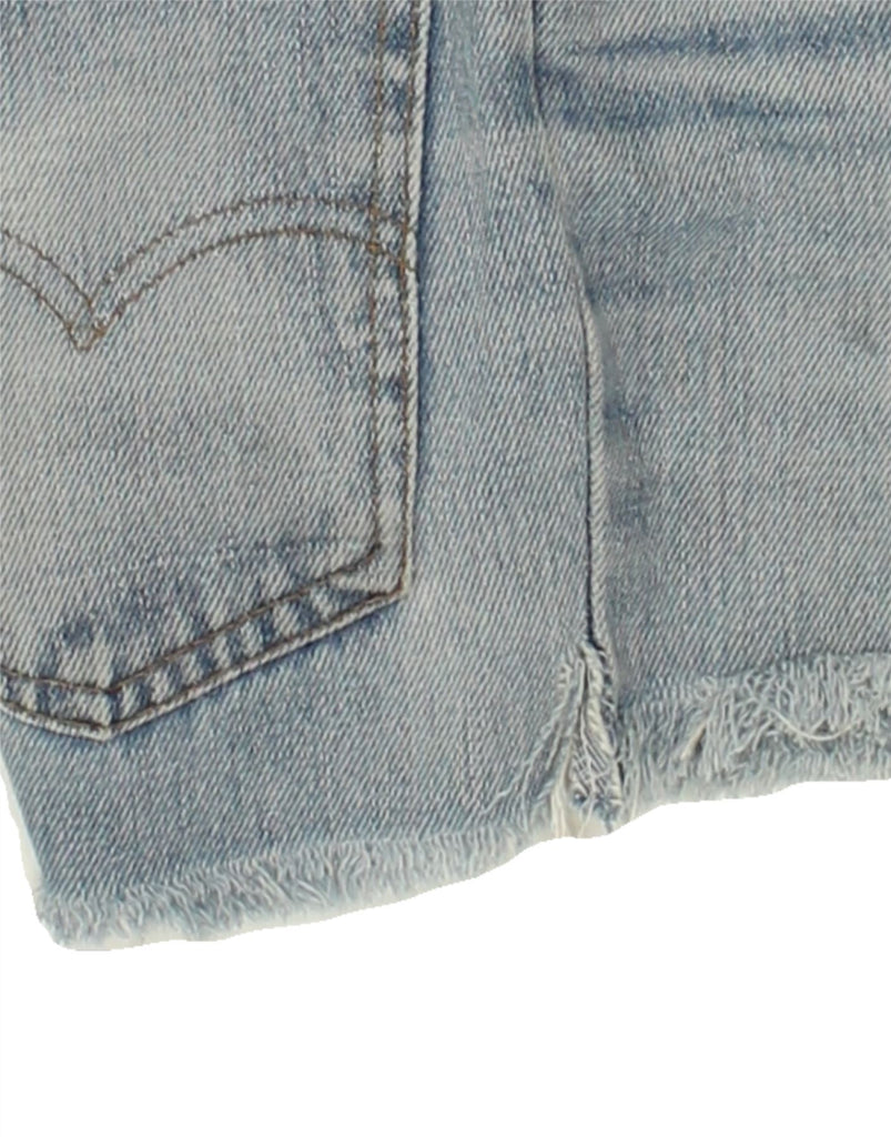 LEVI'S Womens Denim Shorts W28 Medium Blue | Vintage Levi's | Thrift | Second-Hand Levi's | Used Clothing | Messina Hembry 