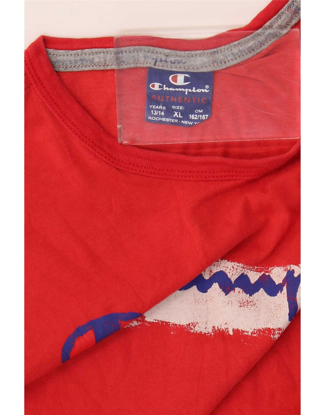 Champion Boys Graphic Vest Top 13-14 Years XL Red