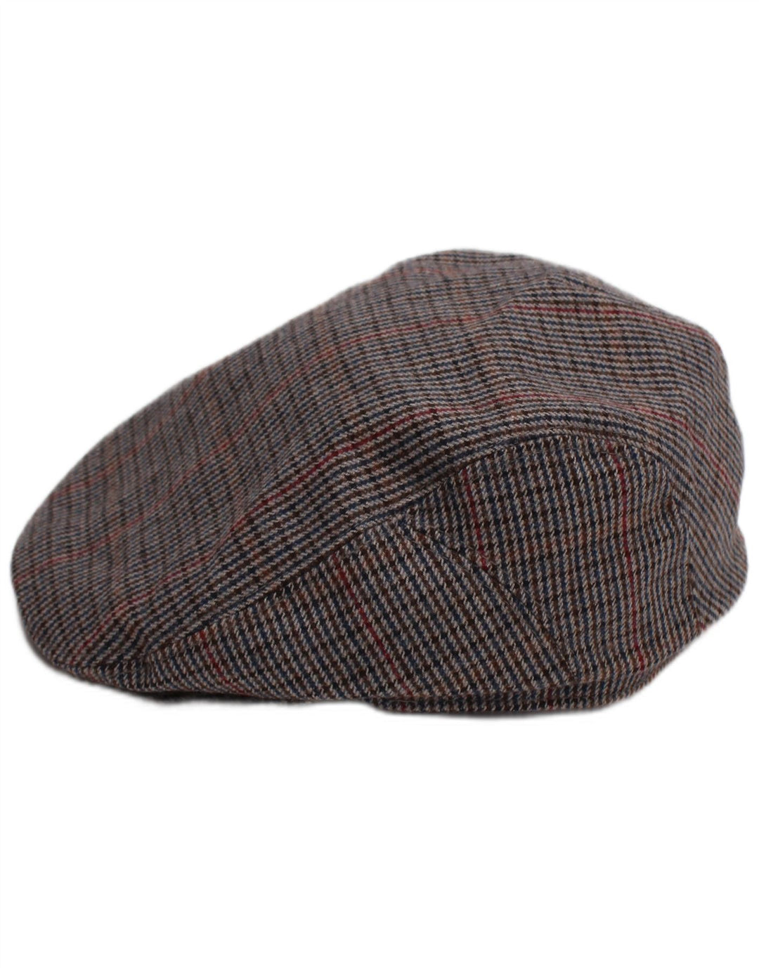 Barts Womens Flat Cap Medium Grey Houndstooth Classic