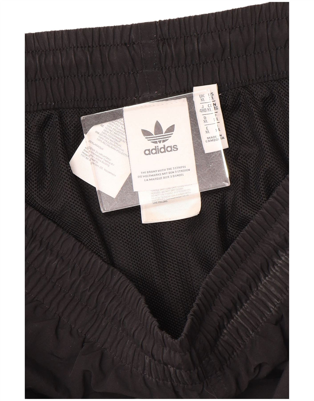 Adidas Mens Sport Shorts XL  Black Polyester