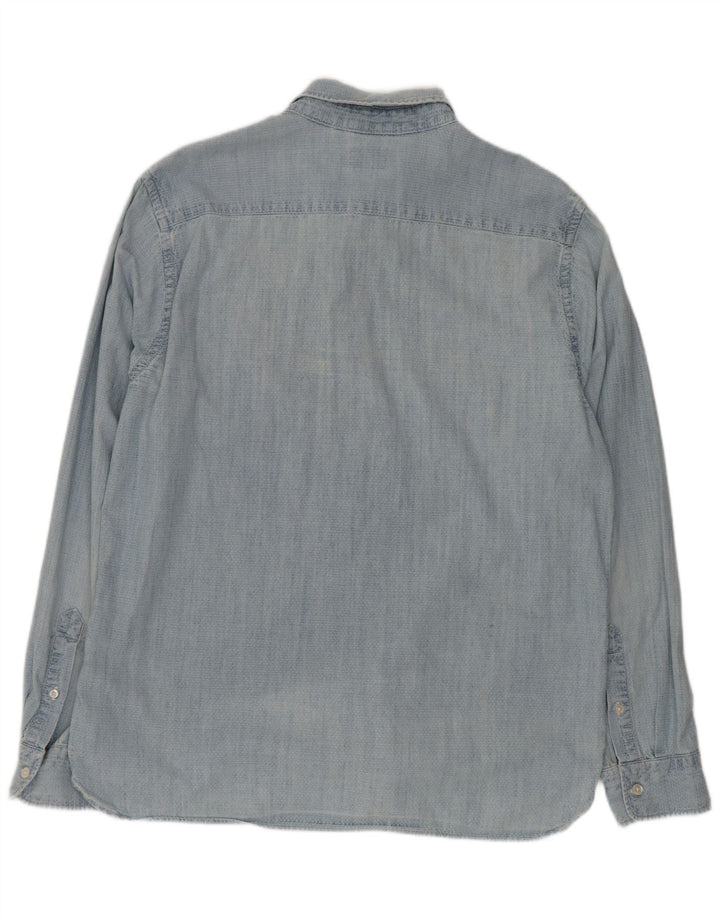 Levi's Mens Shirt XL Blue Cotton