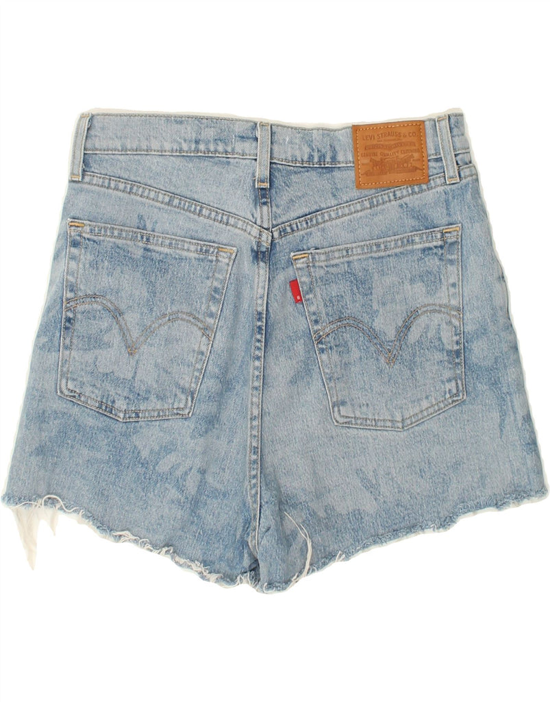 LEVI'S Womens Denim Shorts W30 Medium Blue Cotton | Vintage Levi's | Thrift | Second-Hand Levi's | Used Clothing | Messina Hembry 