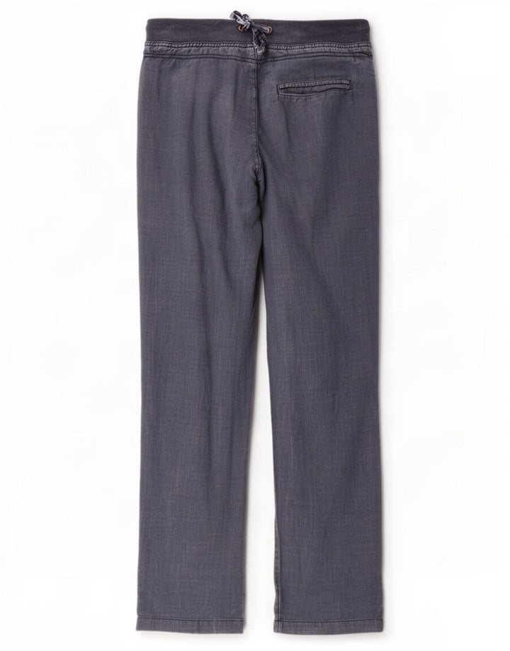 Ellesse Womens Straight Casual Trousers IT 42 Medium W30 L32 Navy Blue