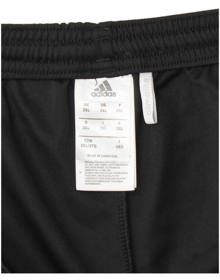 Adidas Mens Climalite Sport Shorts 2XL  Black Polyester