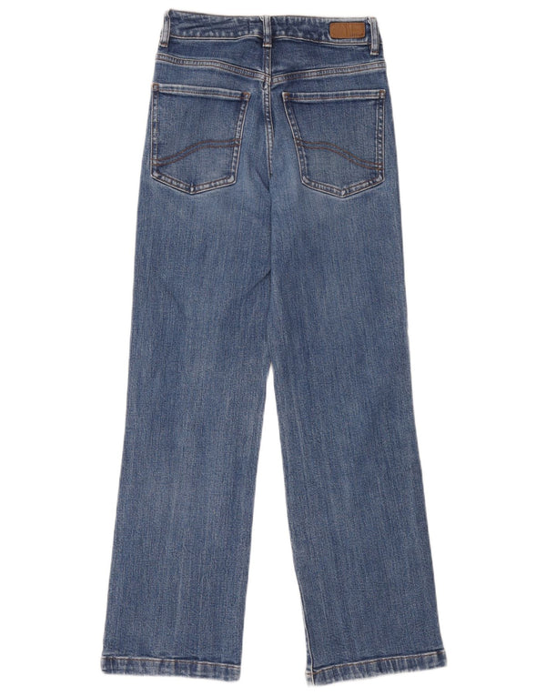 Fat Face Womens Straight Jeans UK 8 Small W26 L28 Blue Cotton