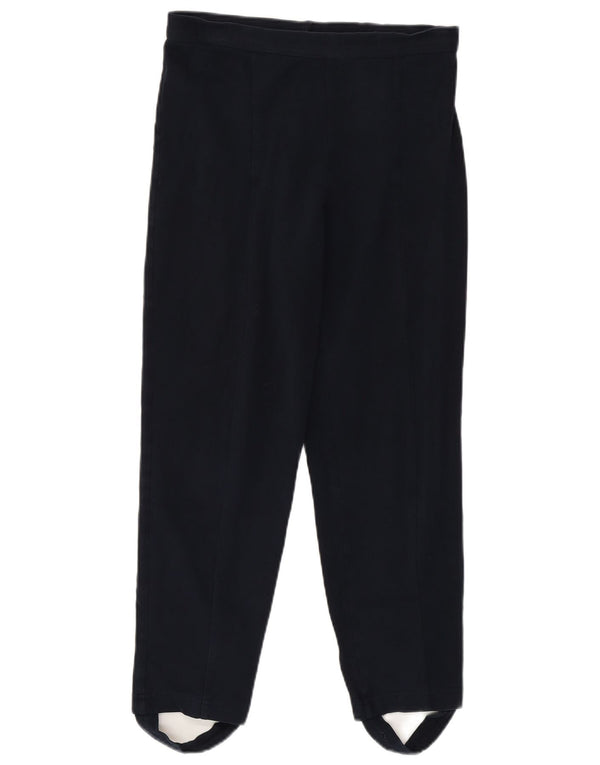 Marks & Spencer Womens Tracksuit Trousers UK 14 Medium Navy Blue