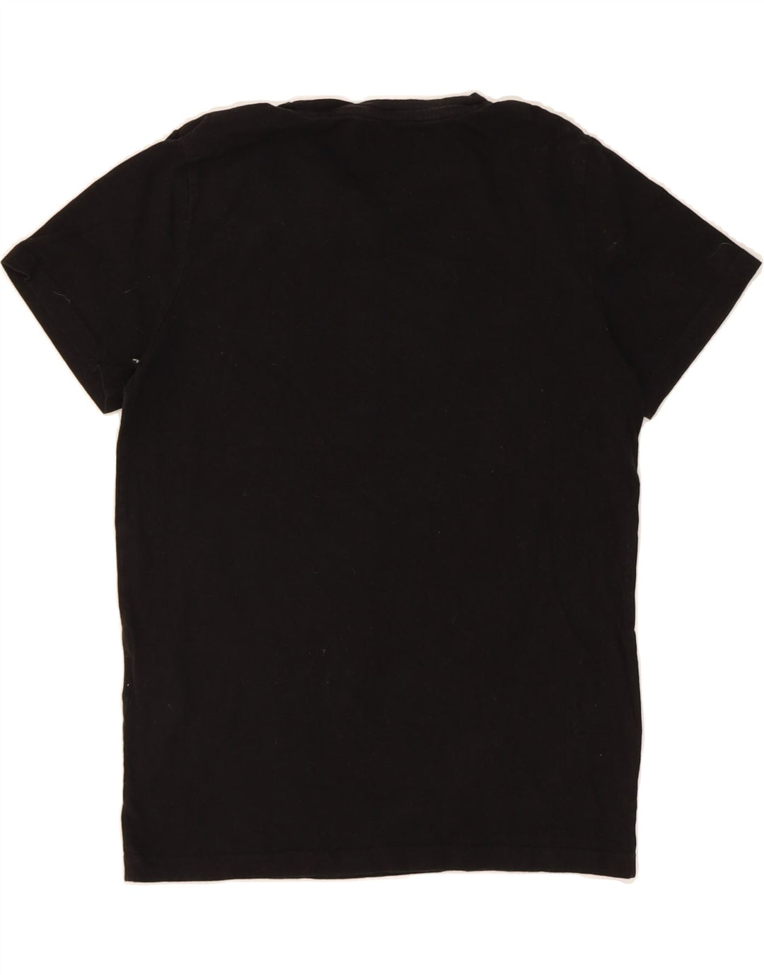 JACK & JONES Mens Regular Fit T-Shirt Top Small Black Cotton Vintage Jack & Jones and Second-Hand Jack & Jones from Messina Hembry 