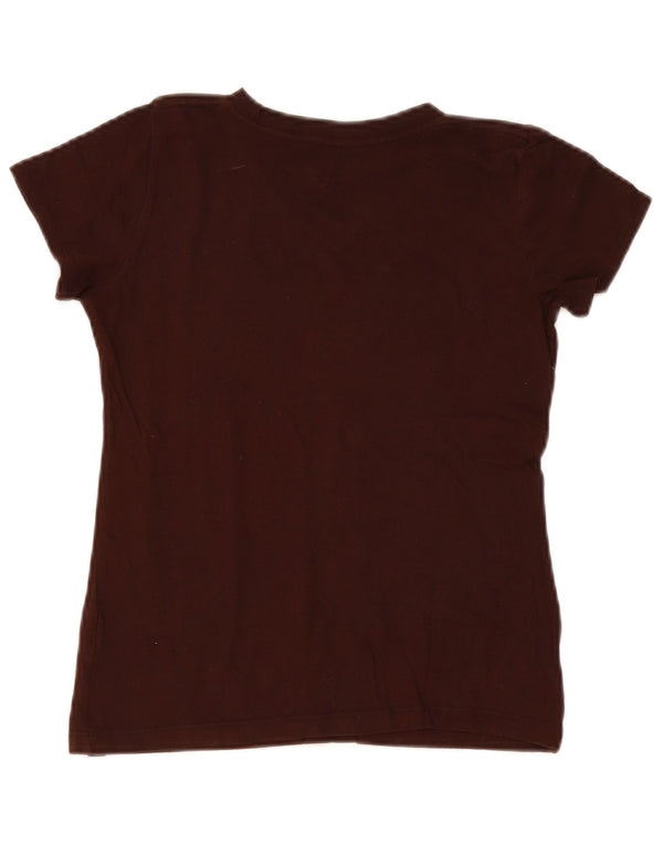 New Era Girls San Diego Padres Graphic T-Shirt Top 10-11 Years Brown Cotton