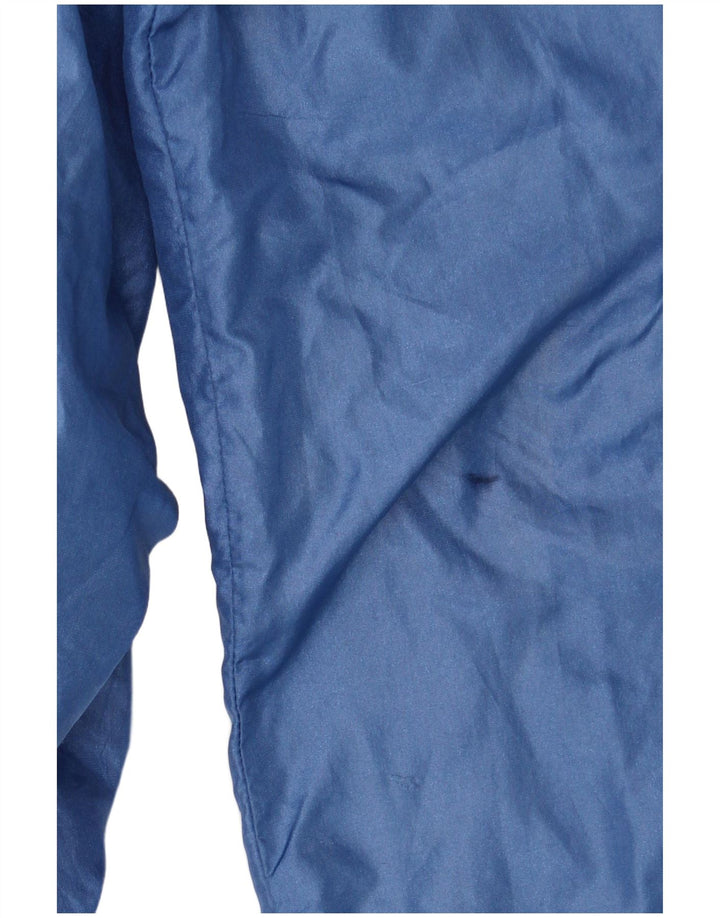Erima Mens Tracksuit Trousers Joggers Large  Blue Colourblock Polyamide