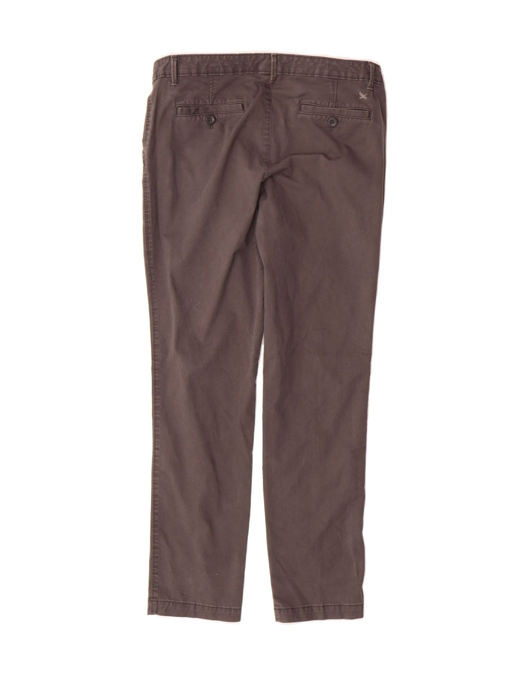 EDDIE BAUER Womens Boyfriend Chino Trousers US 8 Medium W32 L29 Grey Vintage Eddie Bauer and Second-Hand Eddie Bauer from Messina Hembry 
