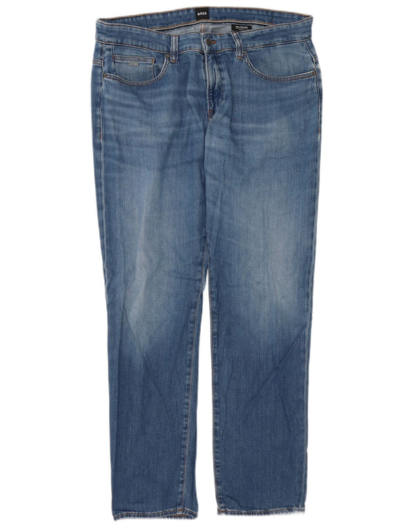 Hugo Boss Mens Delaware Slim Jeans W40 L32 Blue