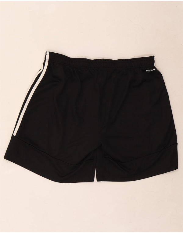 Adidas Womens Aeroready Sport Shorts UK 20/22 XL Black Polyester