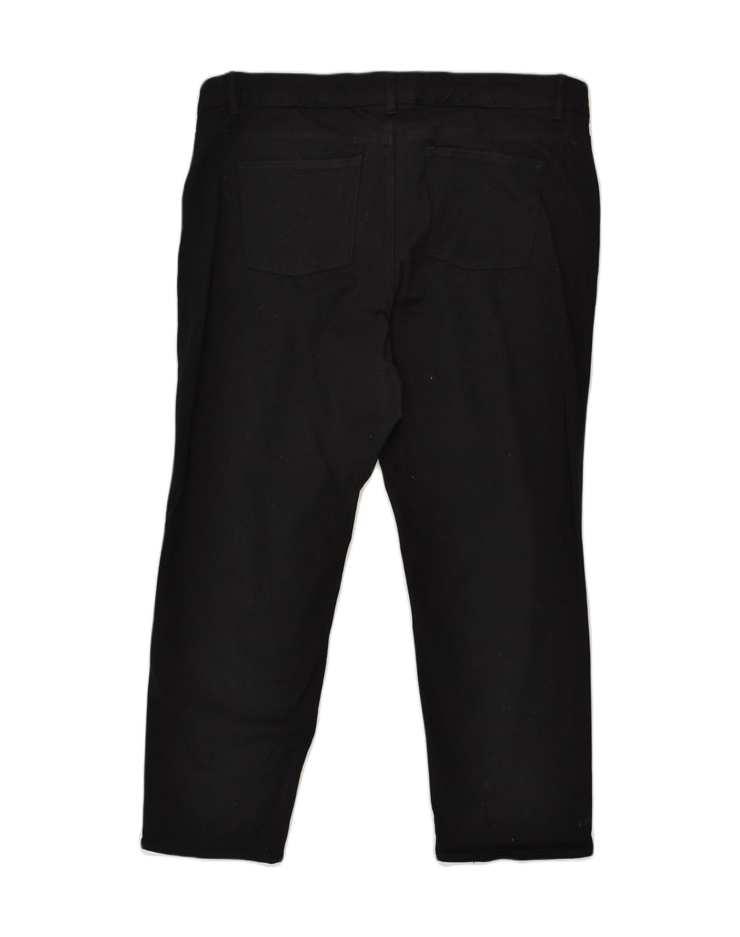 CHAPS Womens Tapered Casual Trousers W40 L28  Black Cotton | Vintage Chaps | Thrift | Second-Hand Chaps | Used Clothing | Messina Hembry 