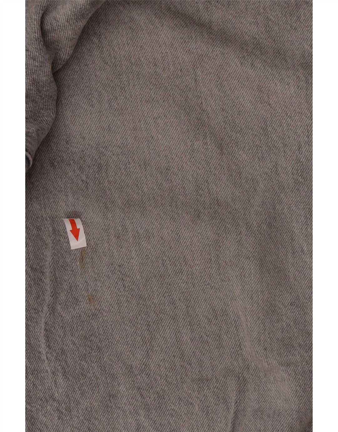 Zara Mens Straight Jeans EU 44 Large W34 L30 Grey Cotton