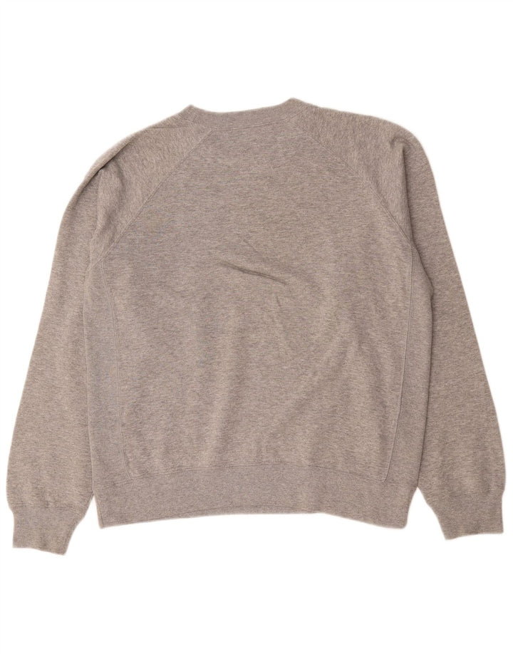 Champion Mens Sweatshirt Jumper Large Grey Cotton