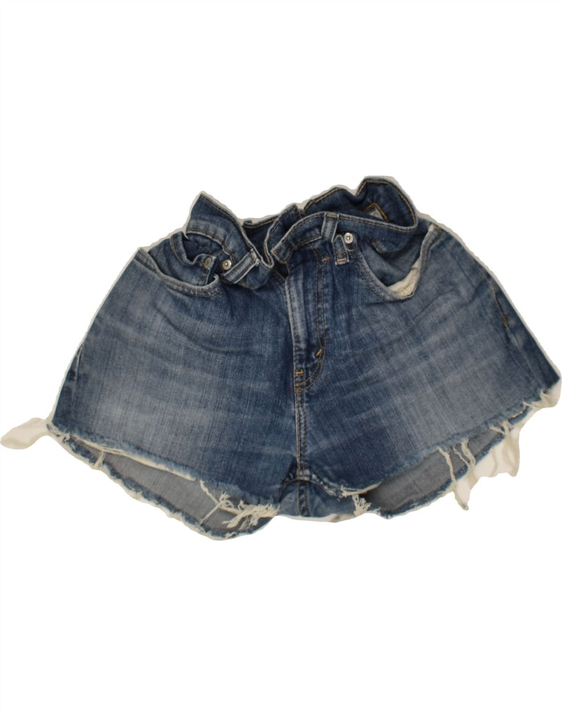 LEVI'S Womens Denim Shorts W31 Medium Blue Cotton | Vintage Levi's | Thrift | Second-Hand Levi's | Used Clothing | Messina Hembry 