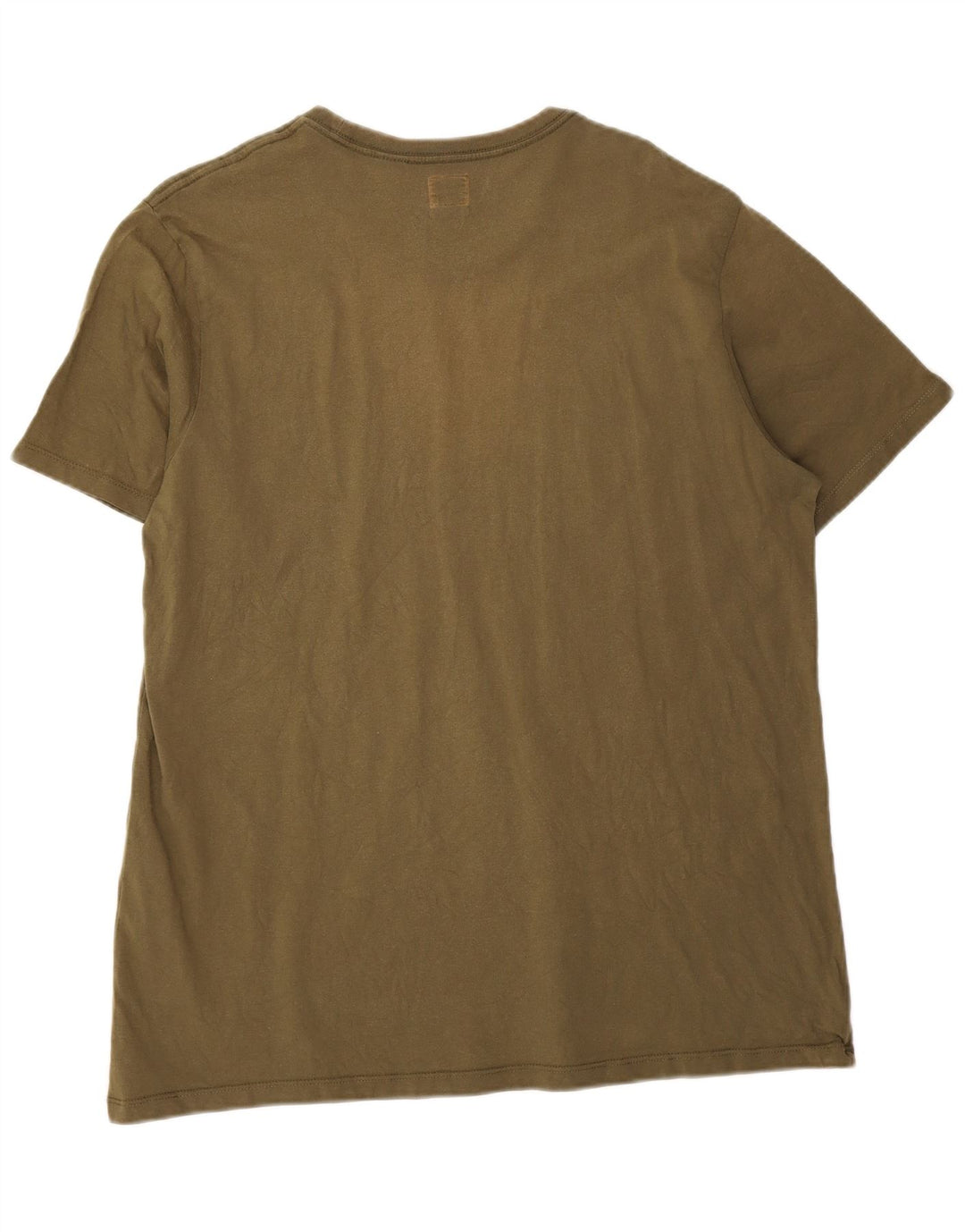 Levi's Mens Standard T-Shirt Top XL Khaki Cotton