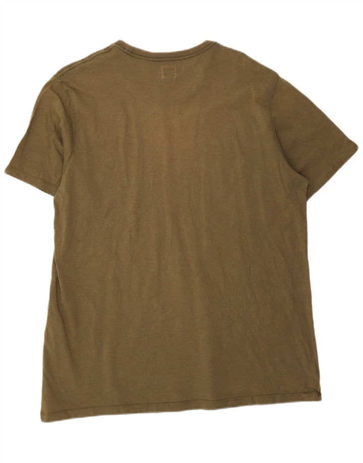 Levi's Mens Standard T-Shirt Top XL Khaki Cotton