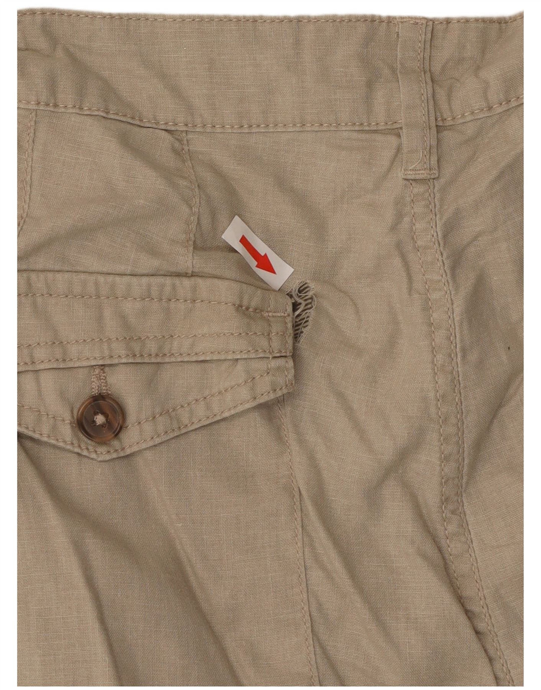 Dack's Mens Chino Shorts IT 50 Large W36  Beige Linen