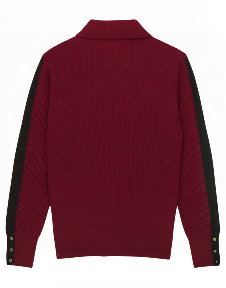 Marks & Spencer Womens Turtle Neck Jumper Sweater UK 12 Medium Purple