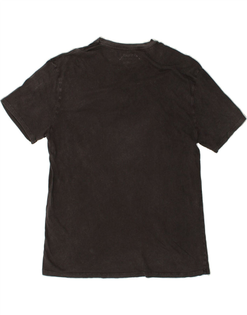 PULL & BEAR Mens Metallica Graphic T-Shirt Top Medium Grey Cotton | Vintage Pull & Bear | Thrift | Second-Hand Pull & Bear | Used Clothing | Messina Hembry 