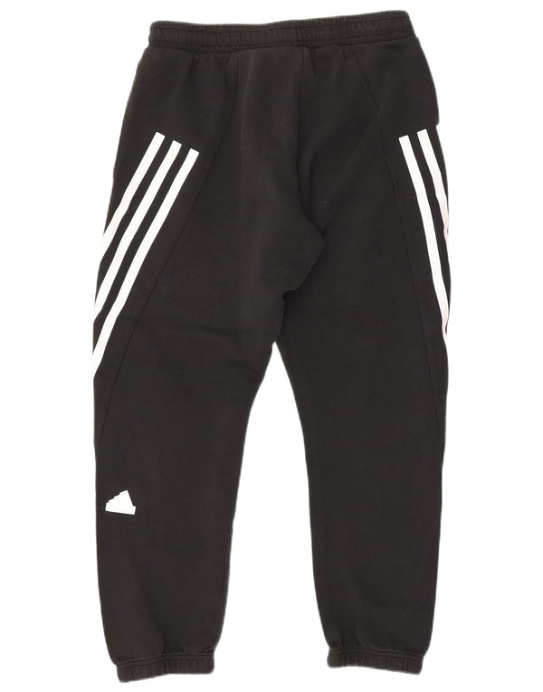 Adidas Mens Tracksuit Trousers Joggers Medium Black Cotton
