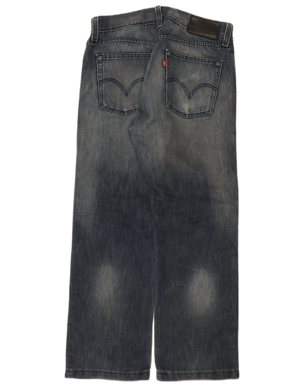 Levi's Mens 514 Straight Jeans W36 L29 Blue Cotton