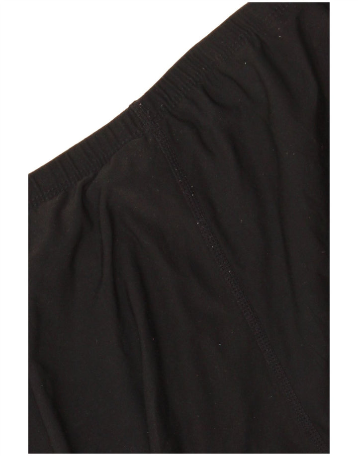 Nike Womens Leggings US 8/10  Medium Black Polyester