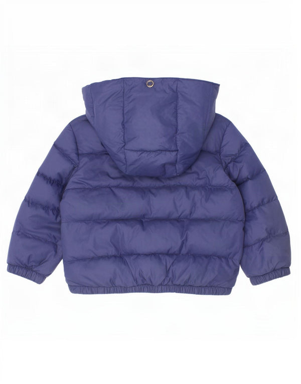 Polo Ralph Lauren Baby Boys Graphic Padded Jacket 18-24 Months Navy Blue