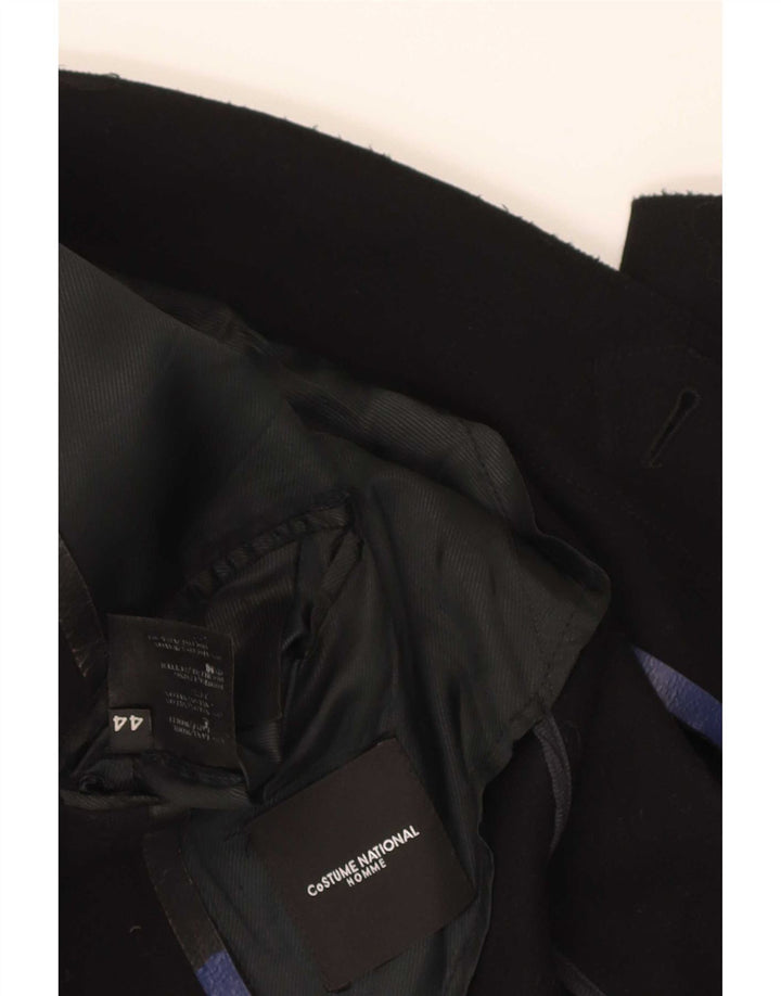 Costume National Mens Blazer Jacket IT 44 XS Black Wool