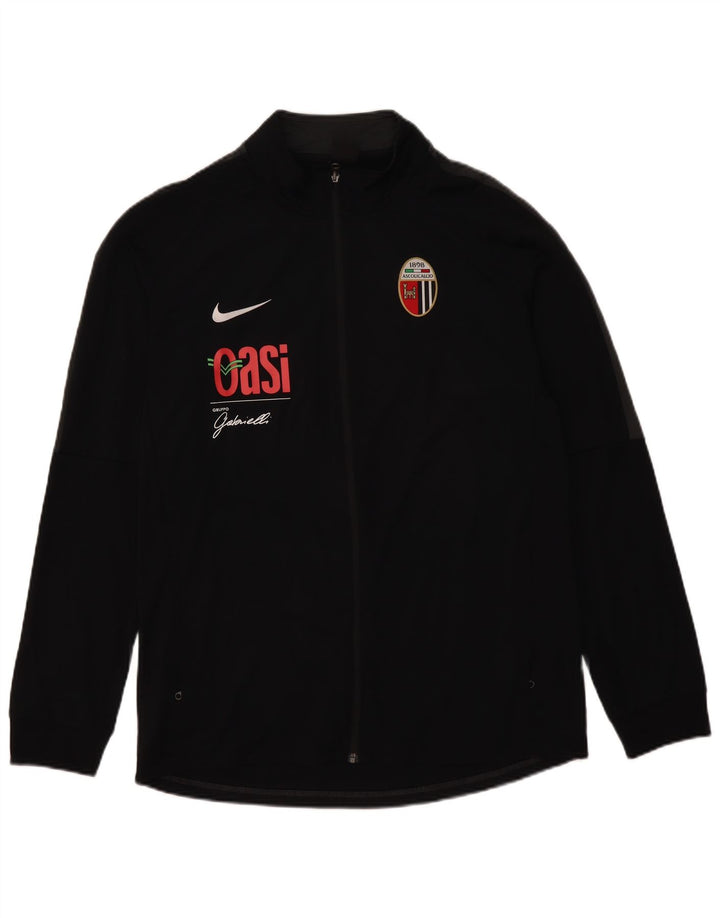 Nike Mens Dri Fit Graphic Tracksuit Top Jacket XL Black Colourblock