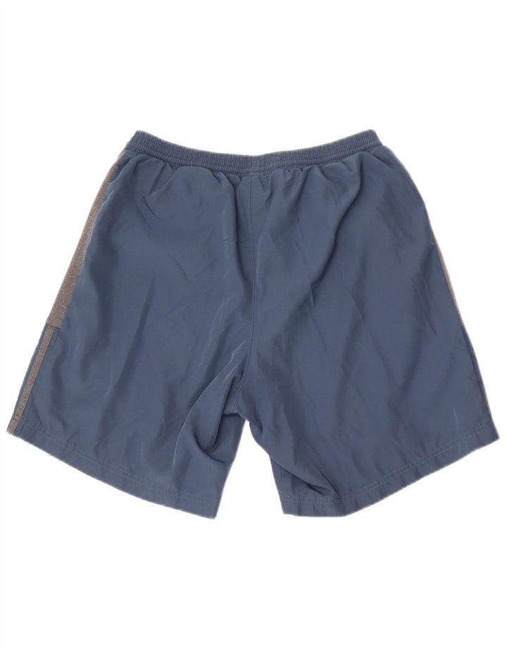 Adidas Mens Sport Shorts Medium  Blue Colourblock Polyester