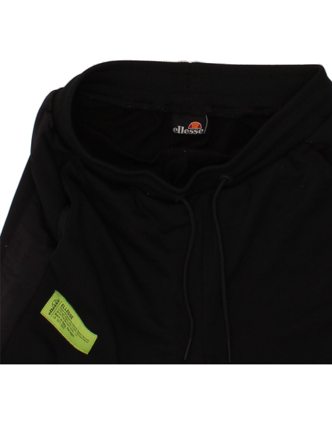 ELLESSE Mens Graphic Tracksuit Trousers Joggers XS  Black Vintage Ellesse and Second-Hand Ellesse from Messina Hembry 