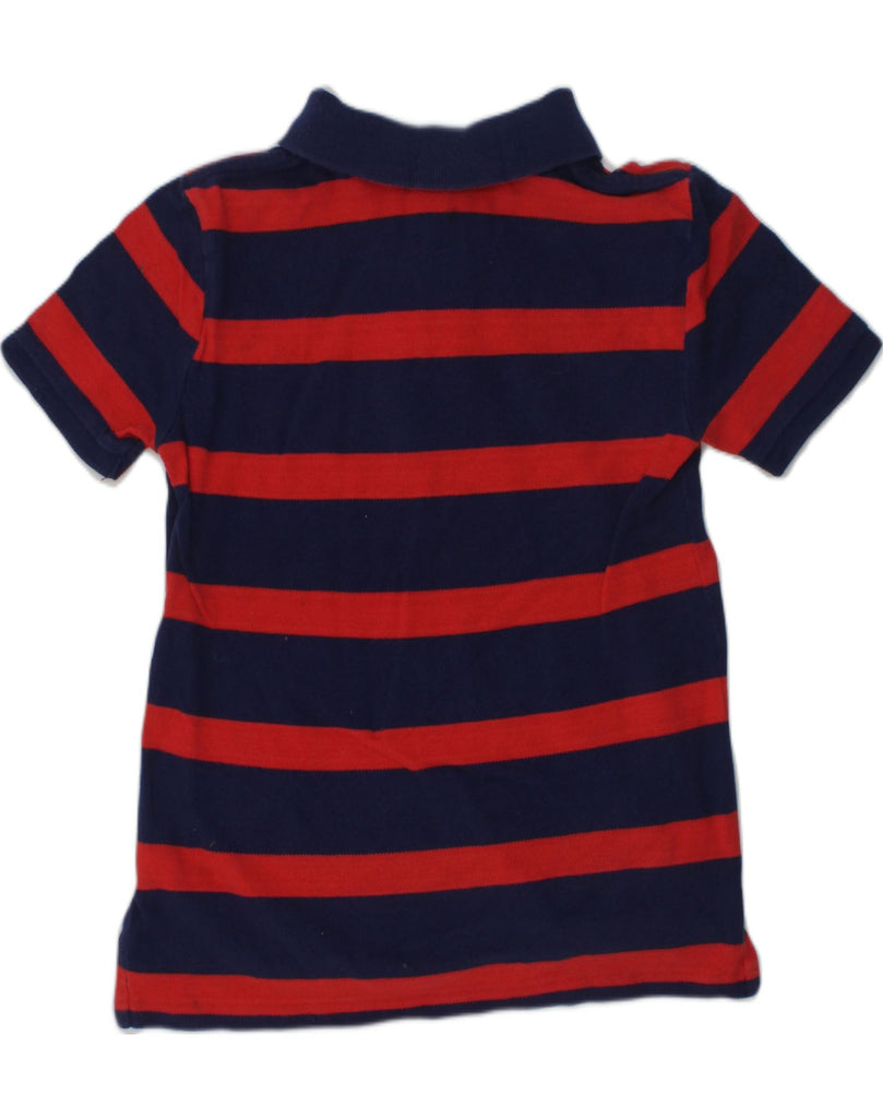 POLO RALPH LAUREN Girls Polo Shirt 6-7 Years Red Striped Cotton | Vintage Polo Ralph Lauren | Thrift | Second-Hand Polo Ralph Lauren | Used Clothing | Messina Hembry 