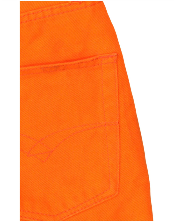 Replay Mens Casual Shorts W36 Large Orange Cotton