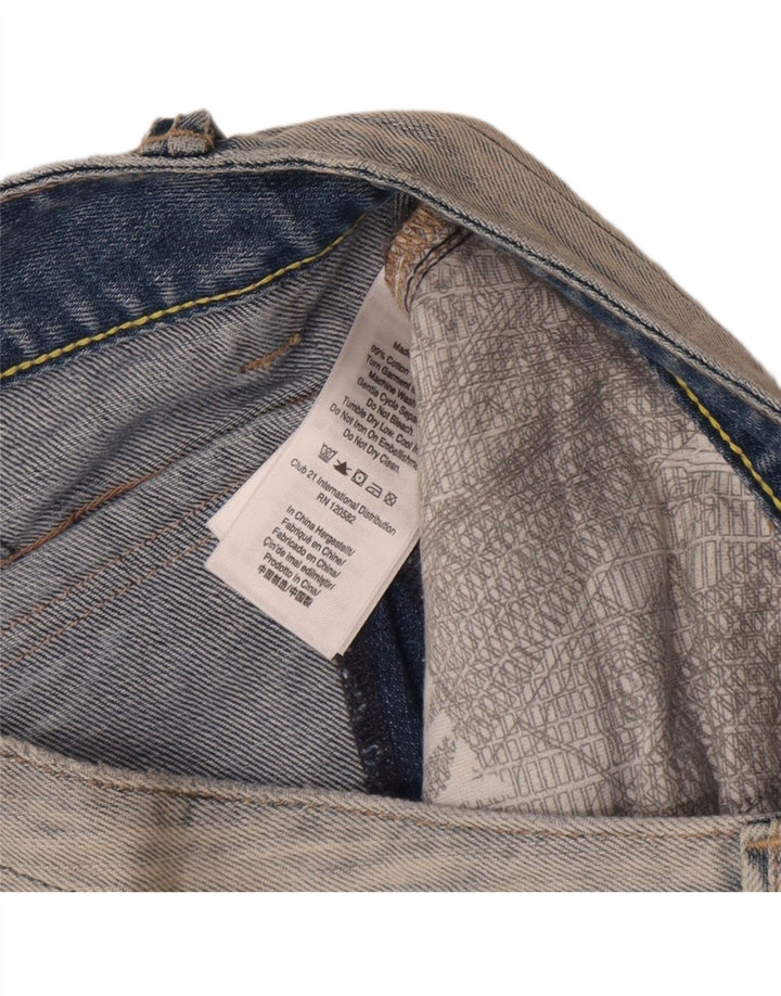 Dkny Womens Denim Shorts US 6 Medium W32 Blue Cotton