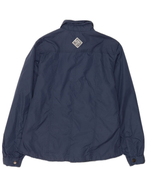 Tucano Urbano Womens Windbreaker Jacket UK 14 Medium Navy Blue Nylon