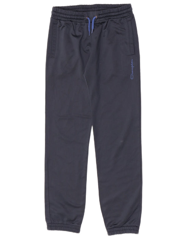 Champion Boys Tracksuit Trousers Joggers 11-12 Years Large Navy Blue
