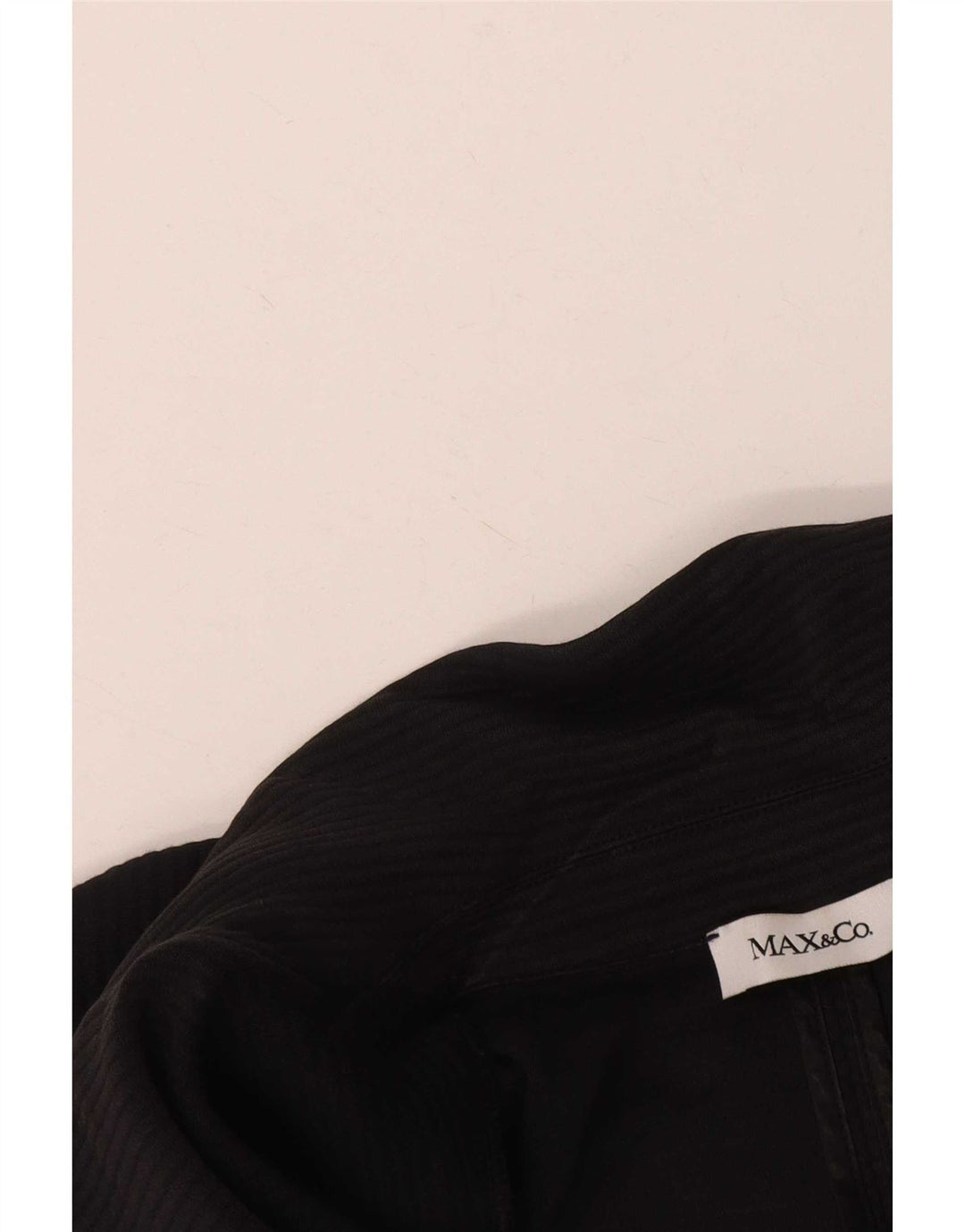 Max & Co. Womens 1 Button Blazer Jacket UK 12 Medium Black
