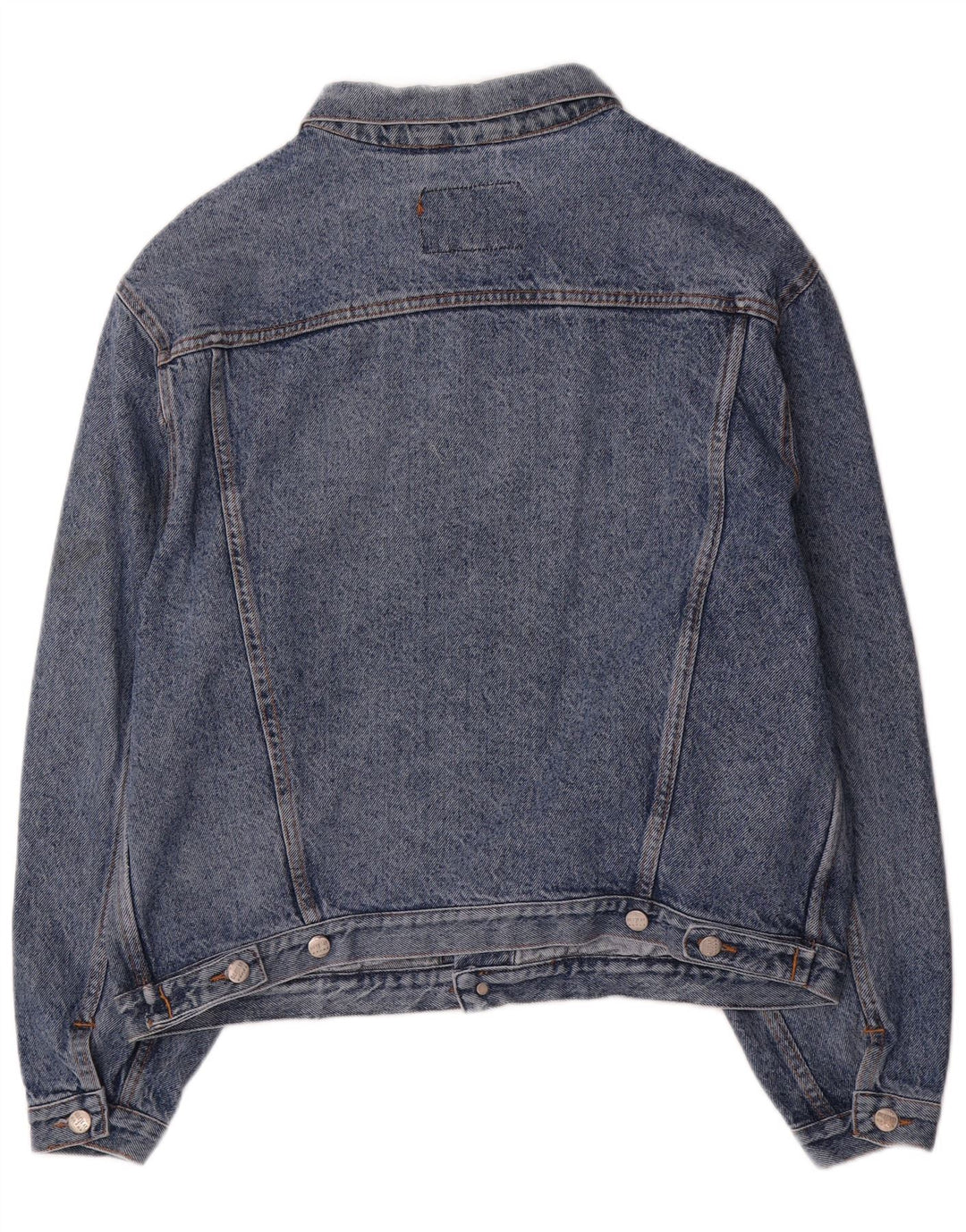 Vintage Mens Denim Jacket UK 42 XL Blue Cotton