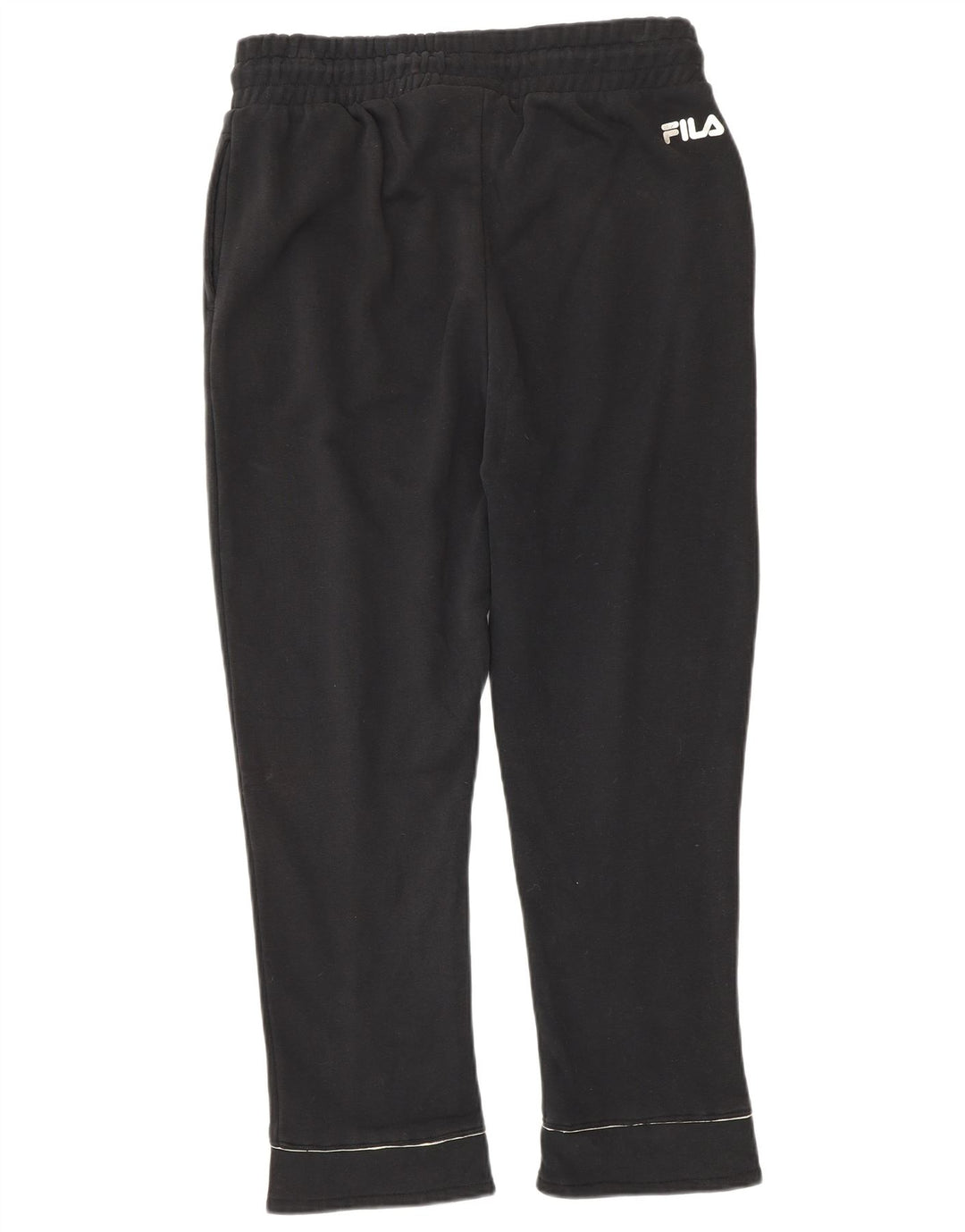 Fila Womens Tracksuit Trousers Joggers UK 14 Large Black