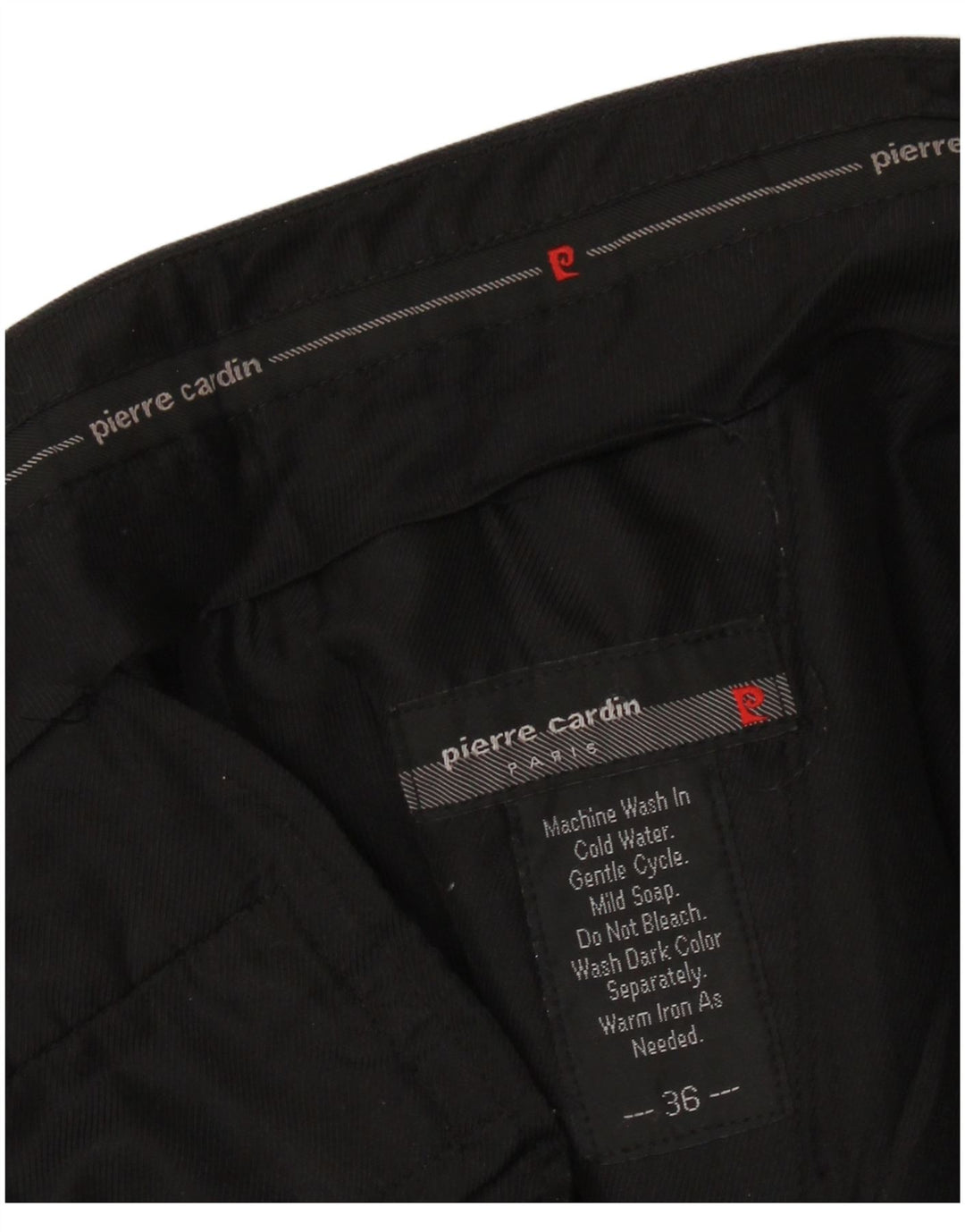 PIERRE CARDIN Mens Pegged Chino Trousers W36 L26 Grey