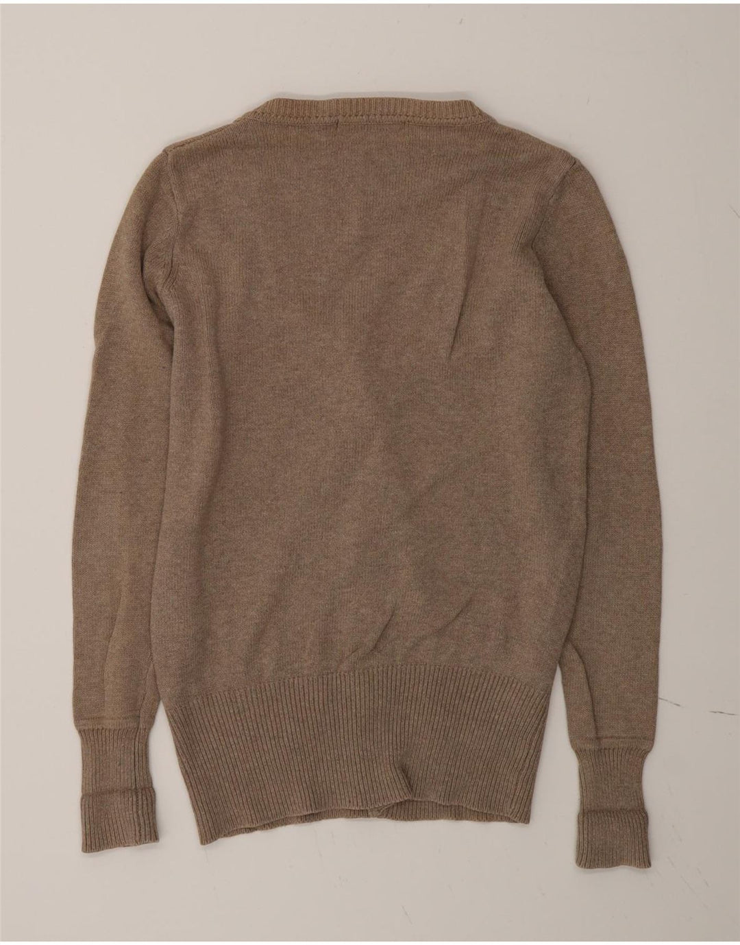 Zara Womens Cardigan Sweater UK 16 Large Grey Cotton