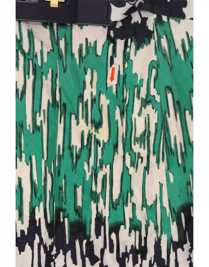 Luisa Spagnoli Womens Sleeveless Sheath Dress IT 42 Medium White Floral