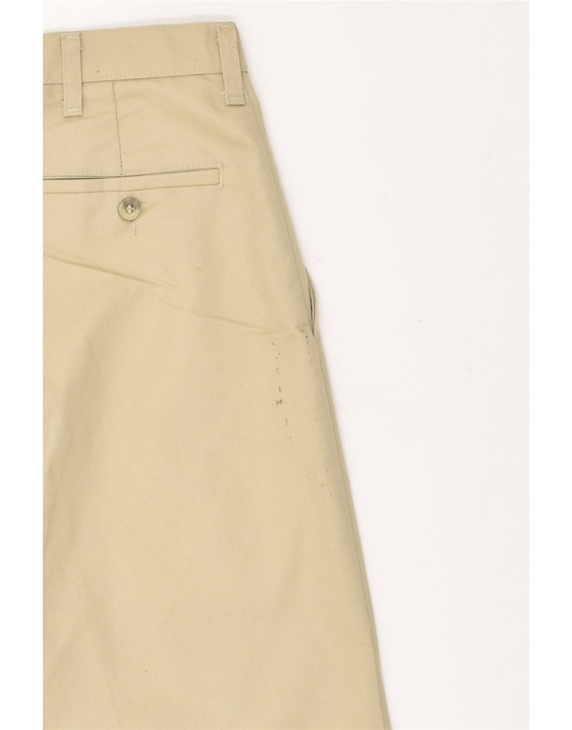 LEE Mens Total Freedom Classic Fit Casual Trousers W34 L32 Beige Polyester | Vintage Lee | Thrift | Second-Hand Lee | Used Clothing | Messina Hembry 